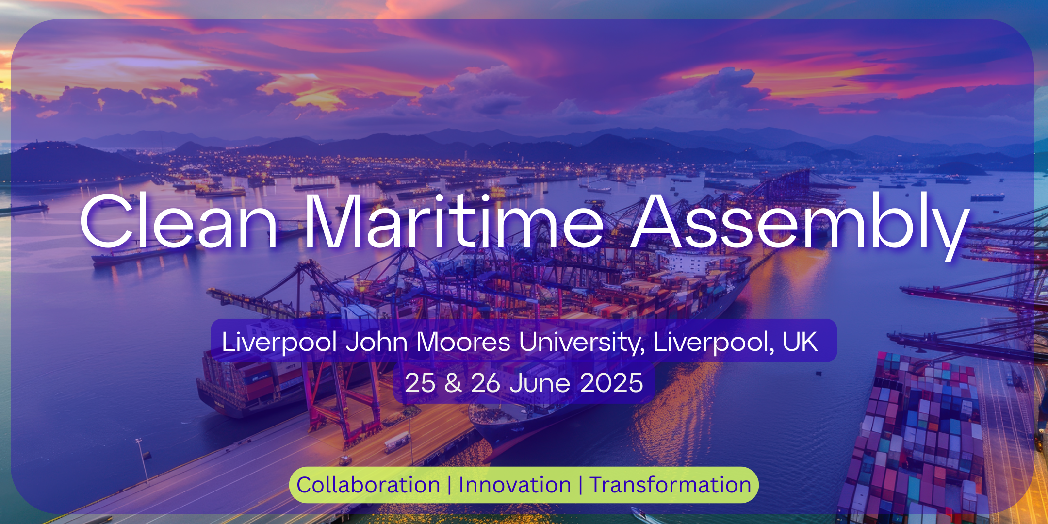 Clean Maritime Assembly 2025: Poster Winners & Photo Mosaic Image