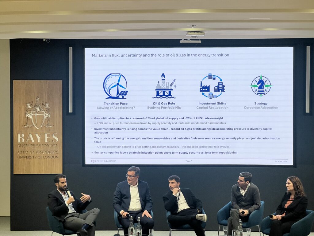 Bayes Business School & GEF – Markets in Flux: Uncertainty and the Role of Oil & Gas in the Energy Transition Image